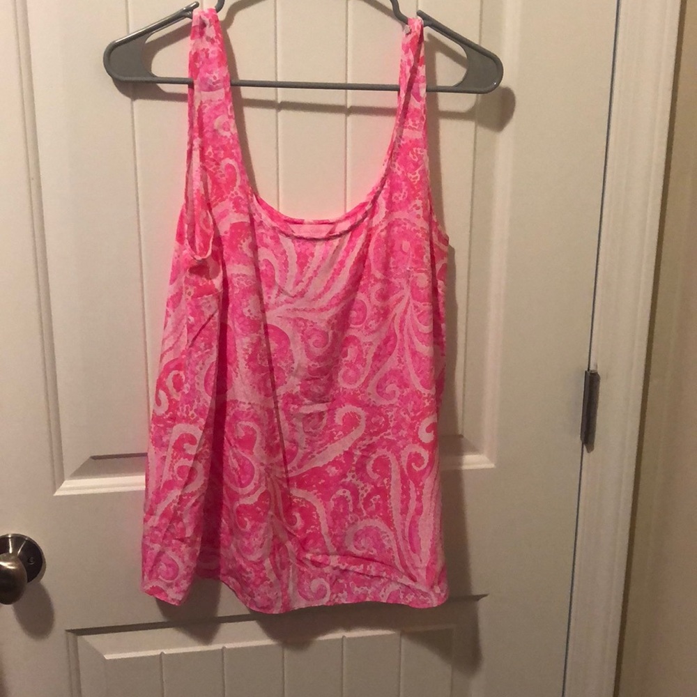 Lilly Pulitzer Silk Tank M Medium